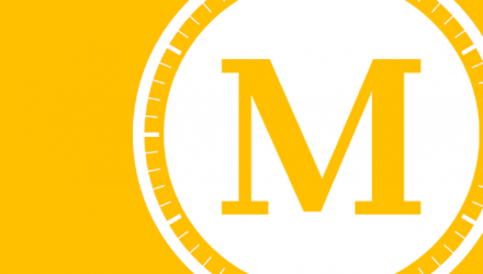 Merkurpisst länger! (Logo von Merkurpisst.de, umrahmt von einem stilisierten Ziffernblatt)